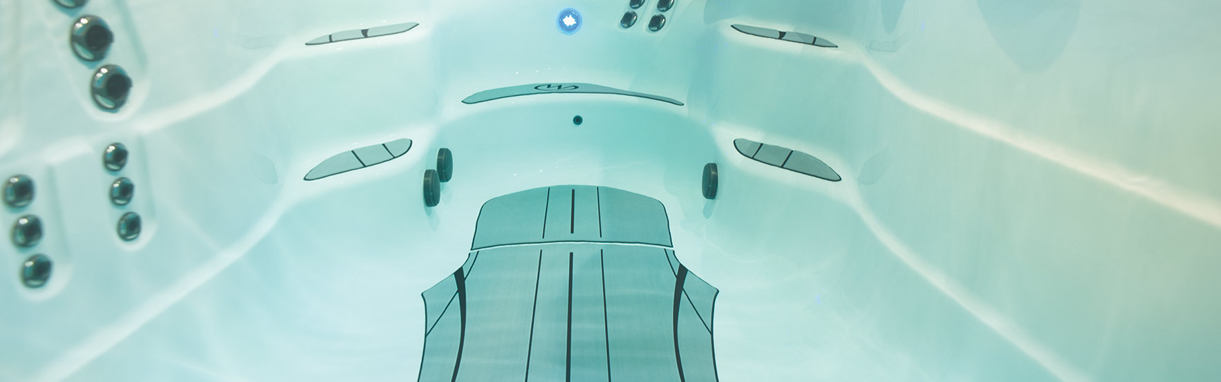 Softtread no slip flooring for swim spa